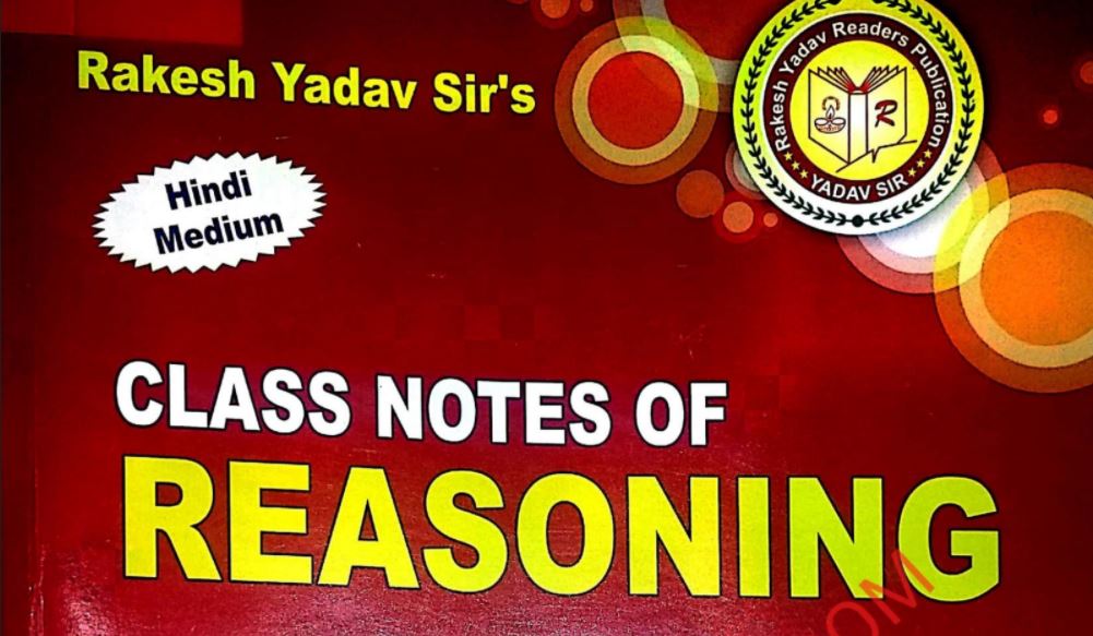 Reasoning Rakesh Yadav Class Notes PDF