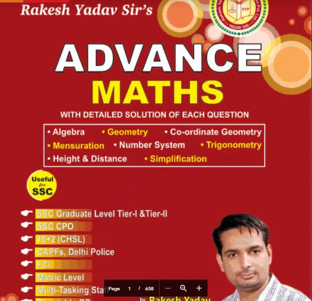advance maths by rakesh yadav pdf