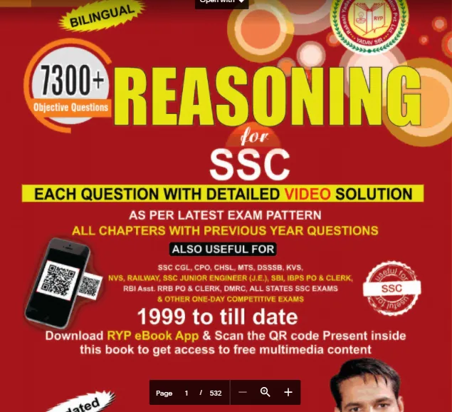 Rakesh Yadav Reasoning Book PDF