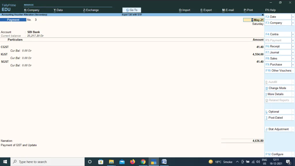 Tally Prime Course Notes with GST