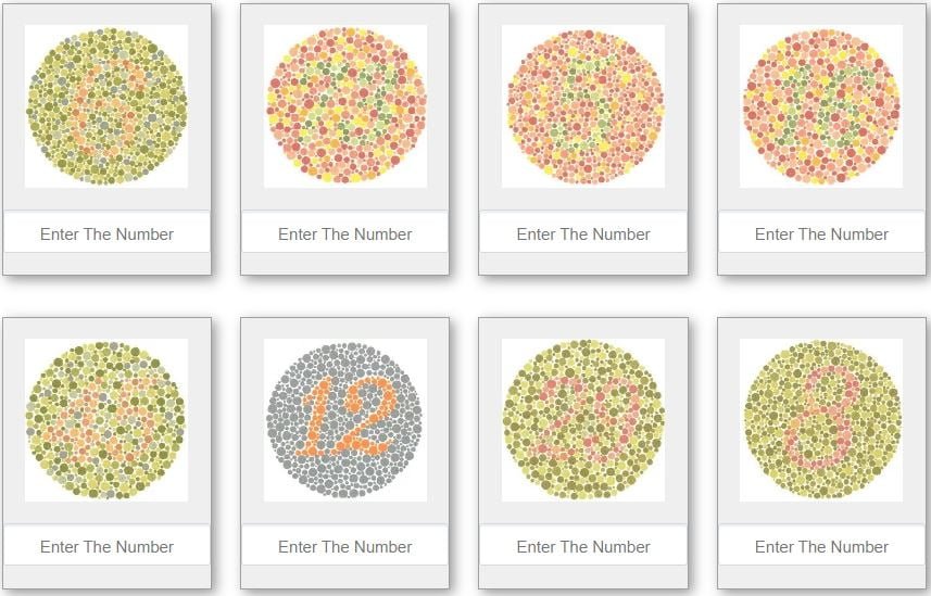 colour blindness test book PDF