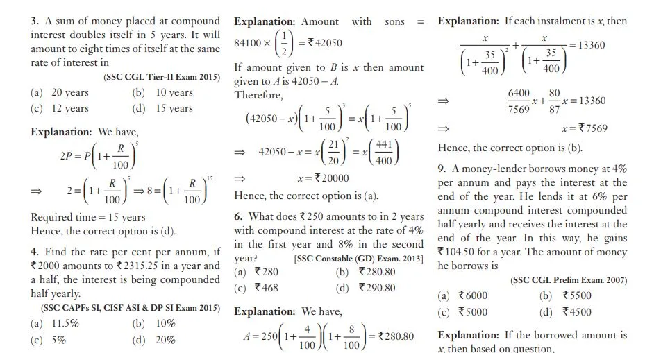 Compound Interest 