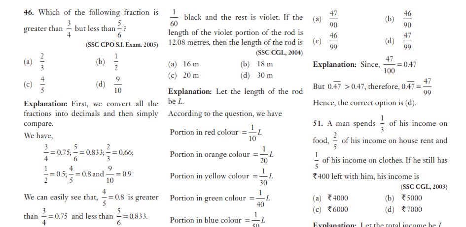 Number system questions