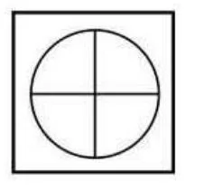 उस विकल्प आकृति को चुनिए जिसमे दी गई आकृति (x) उसके भाग के रूप में निहित हैं (घूर्णन की अनुमति नहीं हैं )|