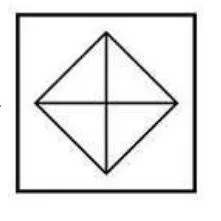 उस विकल्प आकृति को चुनिए जिसमे दी गई आकृति (x) उसके भाग के रूप में निहित हैं (घूर्णन की अनुमति नहीं हैं )|