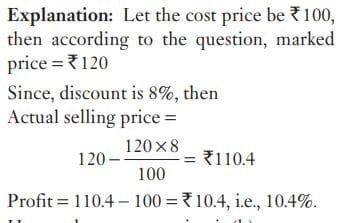 Discount Questions for SSC CGL, CHSL, MTS, GD - SSC STUDY