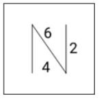 Identify the figure in the options that when put in place of the question mark (?) will logically complete the series?